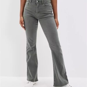 American Eagle Super High Waisted Next Level Stretch Flare Jeans